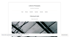 Desktop Screenshot of ledesmaphotography.com