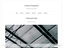 Tablet Screenshot of ledesmaphotography.com